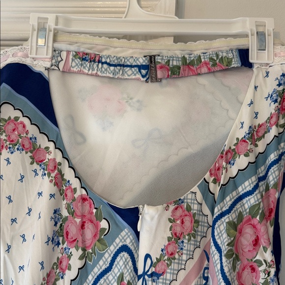 For Love & Lemons Daisy Mae Strapless Midi Dress - Picture 3 of 4